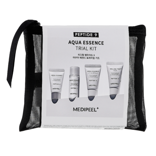 Оптом Зволожувальний набір для обличчя з пептидами і гіалуроновою кислотою MEDI-PEEL PEPTIDE 9 AQUA ESSENCE TRIAL KIT - 4 предмети