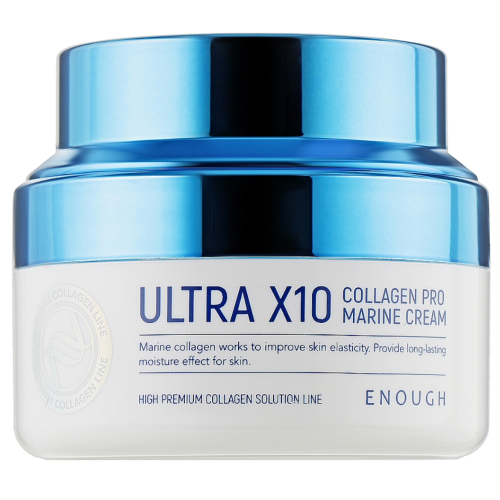 Оптом Ліфтінг-крем для обличчя з колагеном ENOUGH ULTRA X10 COLLAGEN PRO MARINE CREAM - 50 мл