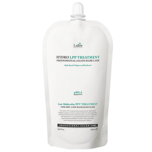 Оптом Екстра-відновлююча маска для пошкодженого волосся LADOR HYDRO LPP TREATMENT REFILL - 500 мл