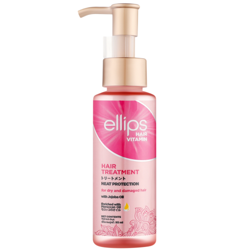 Оптом Олія для волосся "Терапія для волосся" з олією жожоба ELLIPS HAIR VITAMIN HEAT PROTECTION FOR DRY AND DAMAGED HAIR WITH JOJOBA OIL - 95 м