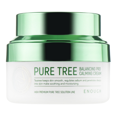 Оптом Крем, що відновлює, для пошкодженої шкіри ENOUGH PURE TREE BALANCING PRO CALMING CREAM - 50 мл