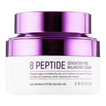 Оптом Антивіковий крем для обличчя з пептидами ENOUGH 8 PEPTIDE SENSATION PRO BALANCING CREAM - 50 мл