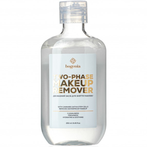 Оптом Двофазний засіб для зняття макіяжу TWO-PHASE MAKEUP REMOVER BOGENIA BG449 №001 - 250 мл