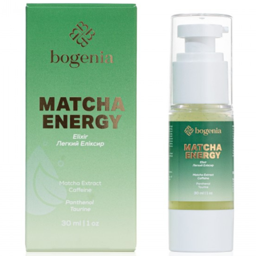 Оптом Еліксир для шкіри обличчя з матчею MATCHA ELIXIR BOGENIA BG459 №004 - 30 мл