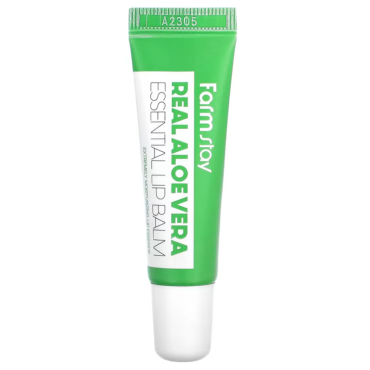 Оптом Бальзам для губ з алое FARMSTAY ALOE VERA ESSENTIAL LIP BALM - 10 мл