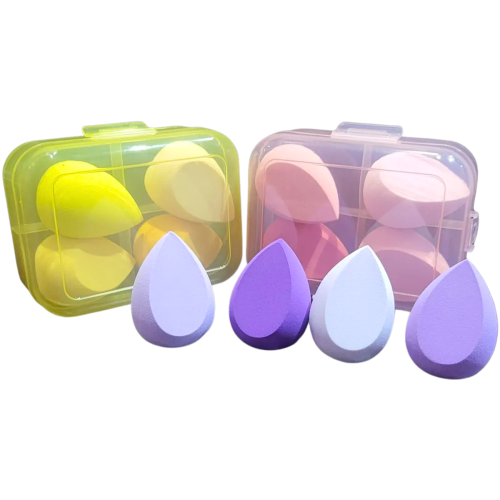 Оптом Набір спонжів BEAUTY BLENDER б’юті-блендерів 4 в 1 зріз