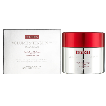 Оптом •	Поживний крем з пептидами для обличчя MEDI-PEEL PEPTIDE 9 VOLUME AND TENSION TOX CREAM - 50 г