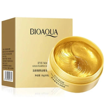 Оптом Гідрогелеві патчі із золотом BIOAQUA GOLD HYDRATING MOISTURIZING - 80 г (60 од.)