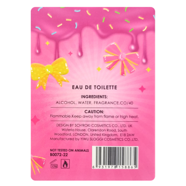 Оптом Туалетна вода для дітей від 5-х років CUTE CAT YIWU SLOGGI - 50 мл