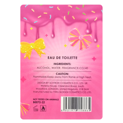 Оптом Туалетна вода для дітей від 5-х років CUTE CAT YIWU SLOGGI - 50 мл