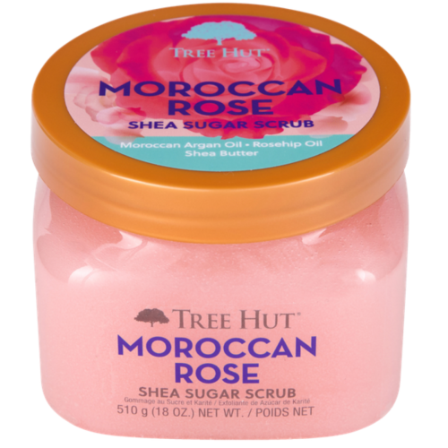Оптом Скраб для тіла "Марокканська троянда" TREE HUT MOROCCAN ROSE SHEA SUGAR SCRUB - 510 г