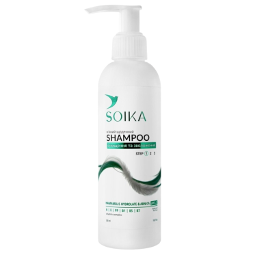 Оптом Шампунь щоденний м'який "Очищення та зволоження" SOIKA SHAMPOO - 300 мл Оптом Шампунь щоденний м'який "Очищення та зволоження" SOIKA SHAMPOO - 300 мл