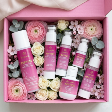 Оптом Набір подарунковий пептидний гіфт бокс БОГЕНІЯ BOGENIA PEPTIDE BG454 BG151 GIFT BOX 090 