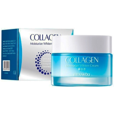 Оптом Крем для обличчя з колагеном зволожуючий та відбілюючий FAYANKOU COLLAGEN CREAM - 50 мл