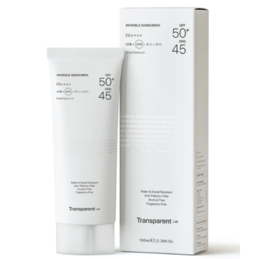 Сонцезахисний крем для обличчя TRANSPARENT LAB INVISIBLE SUNSCREEN SPF50+ - 100 мл