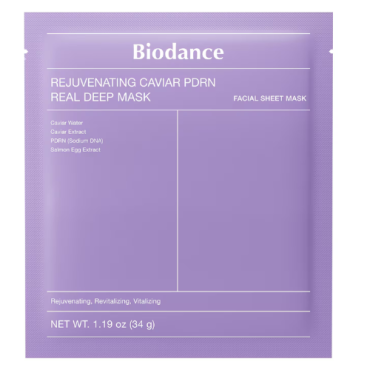Оптом Гідрогелева маска з ікрою BIODANCE REJUVENATING CAVIAR PDRN REAL DEEP MASK - 34 г 