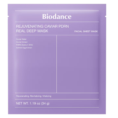 Оптом Гідрогелева маска з ікрою BIODANCE REJUVENATING CAVIAR PDRN REAL DEEP MASK - 34 г 