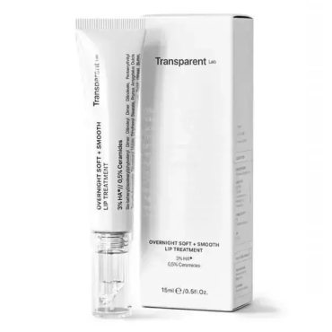 Оптом Нічна маска для губ TRANSPARENT-LAB OVERNIGHT SOFT + SMOOTH LIP TREATMENT - 15 мл