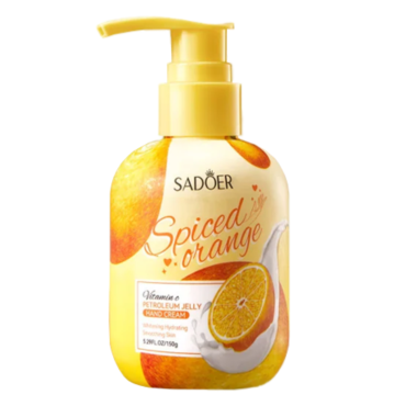 Оптом Крем для рук з вітаміном С SADOER SPICED ORANGE VITAMIN C PETROLEUM JELLY HAND CREAM - 150 г