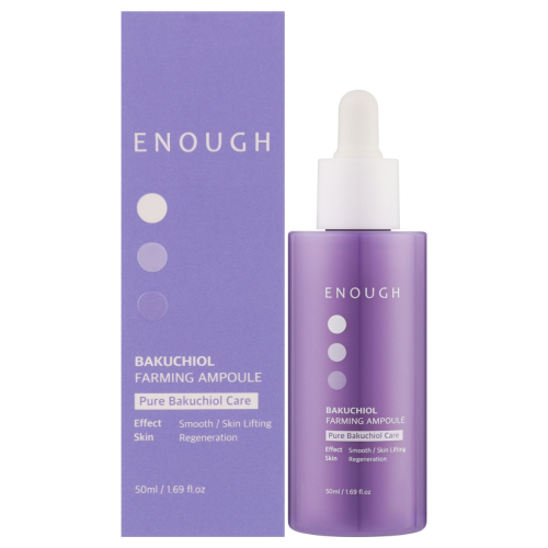 Оптом Зміцнювальна сироватка для обличчя з бакучіолом ENOUGH BAKUCHIOL FARMING AMPOULE - 50 мл