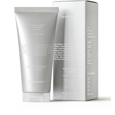  Гель для обличчя Ніжний очищувач для обличчя TRANSPARENT LAB ROSE CALMING CLEANSER pH 5.5 - 150 мл