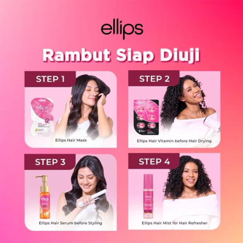 Оптом Термозахисний спрей сироватка Ультра Захист для волосся ELLIPS ULTRA TREATMENT HAIR SERUM - 48 мл