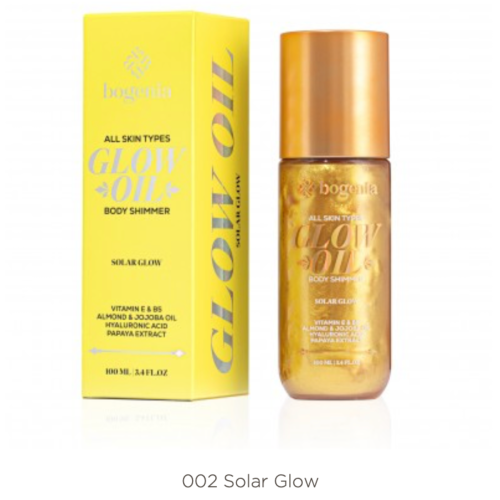 Оптом Олія-шимер для тіла GLOW OIL BODY SHIMMER MOONLIT PEARL BOGENIA BG462 – 100 мл