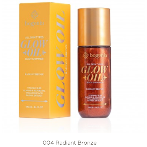 Оптом Олія-шимер для тіла GLOW OIL BODY SHIMMER MOONLIT PEARL BOGENIA BG462 – 100 мл