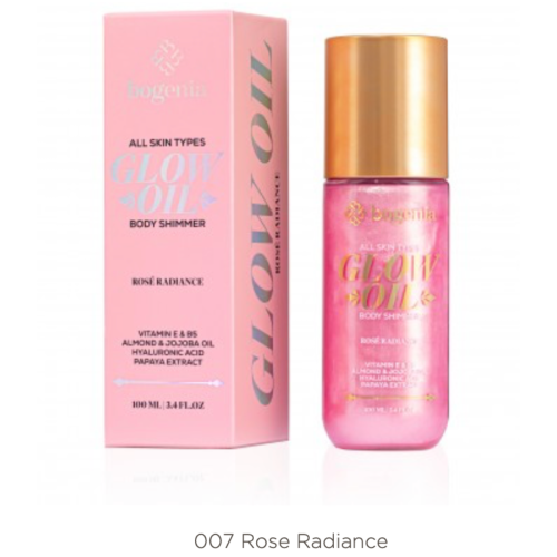 Оптом Олія-шимер для тіла GLOW OIL BODY SHIMMER MOONLIT PEARL BOGENIA BG462 – 100 мл
