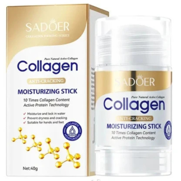 Оптом Крем-стік з колагеном для рук та стоп SADOER COLLAGEN ANTI-CRACKING MOISTURIZING STICK - 40 г