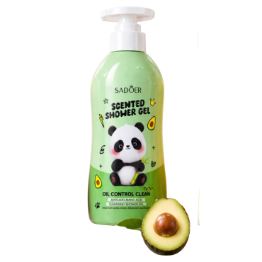 Оптом Парфумований гель для душу з олією авокадо та амінокислотами SADOER SCENTED SHOWER GEL AVOCADO AMINO ACID OIL CONTROL CLEAN - 500 мл