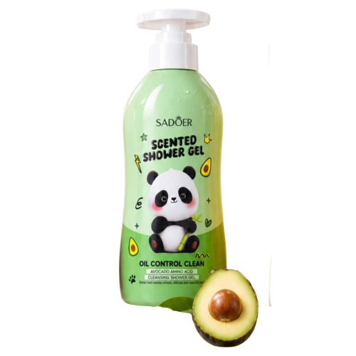 Оптом Парфумований гель для душу з олією авокадо та амінокислотами SADOER SCENTED SHOWER GEL AVOCADO AMINO ACID OIL CONTROL CLEAN - 500 мл