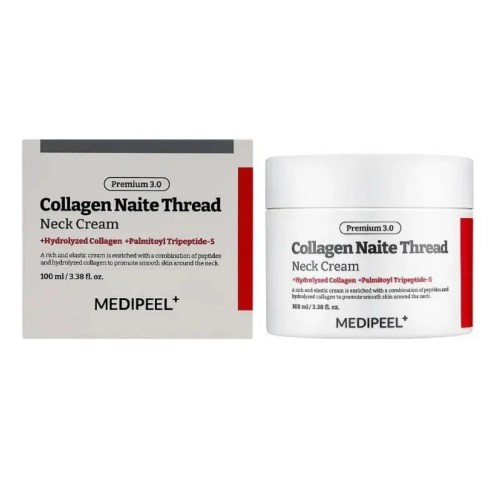 Оптом Пептидний крем для шиї і декольте MEDI-PEEL PREMIUM COLLAGEN NAITE THREAD NECK CREAM 3.0 - 100 мл 