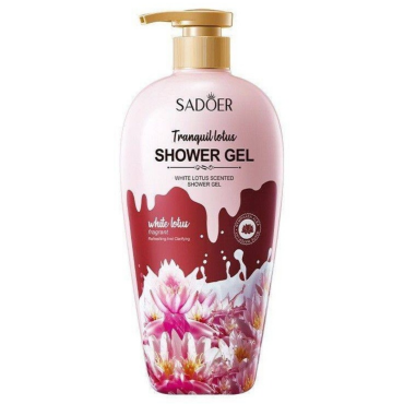 Оптом Гель для душу з ароматом лотуса SADOER TRANQUIL LOTUS SCENTED SHOWER GEL - 1000 мл