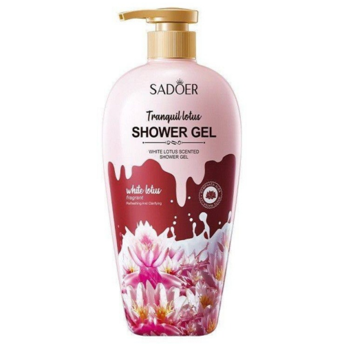 Оптом Гель для душу з ароматом лотуса SADOER TRANQUIL LOTUS SCENTED SHOWER GEL - 1000 мл