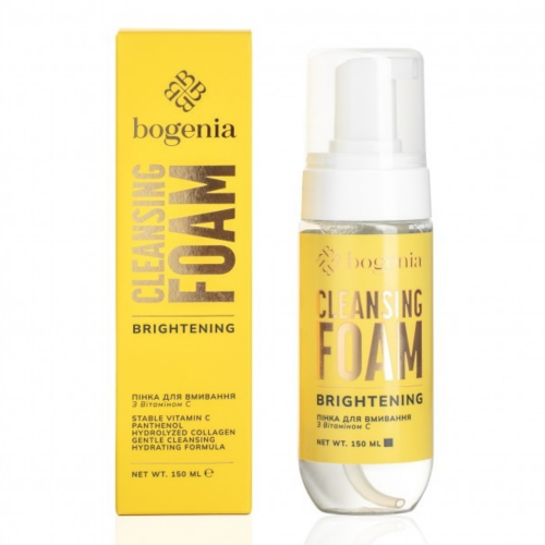 Оптом Пінка для вмивання з вітаміном C VITAMIN C CLEANSING FOAM BOGENIA BG468 №001 - 150 мл
