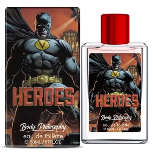 Оптом Туалетна вода для дітей хлопчиків від 5-х років HEROES BODY PHILOSOPHY - 50 мл