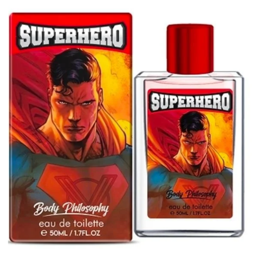Оптом Туалетна вода для дітей хлопчиків від 5-х років SUPERHERO BODY PHILOSOPHY - 50 мл