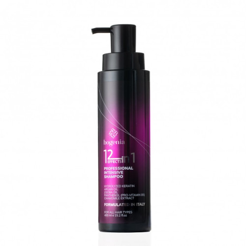 Оптом Шампунь для волосся 12 в 1 Богенія SHAMPOO 12 IN 1 BOGENIA BG465 №001 - 400 мл