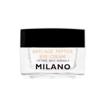 Оптом Антивіковий крем для шкіри навколо очей з пептидами MILANO BEAUTY ANTI-AGE PEPTIDE EYE CREAM – 15 мл Оптом Антивіковий крем для шкіри навколо очей з пептидами MILANO BEAUTY ANTI-AGE PEPTIDE EYE CREAM – 15 мл