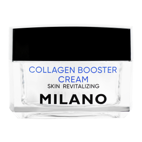 Оптом Ультра-зволожуючий антивіковий крем для обличчя з колагеном та ретинолом MILANO COLLAGEN BOOSTER CREAM – 50 мл