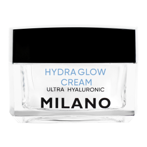 Оптом Інтенсивно зволожуючий крем для обличчя з гіалуроновою кислотою MILANO BEAUTY HYDRA GLOW CREAM – 50 мл