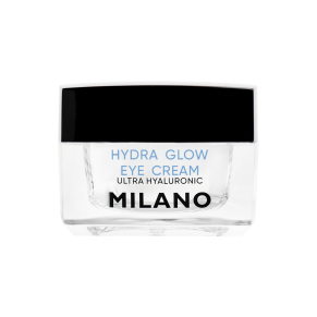 Оптом Інтенсивно зволожуючий крем для шкіри навколо очейз гіалуроновою кислотою MILANO BEAUTY HYDRA GLOW EYE CREAM – 15 мл