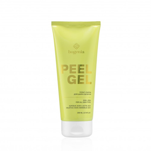 Оптом Пілінг-скатка для шкіри обличчя Peeling Gel Bogenia BG443 №001 - 200 мл
