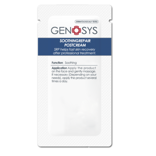 Заспокійливий посткрем після мезотерапії (тестер) Genosys Soothing Repair Postcream 1ml